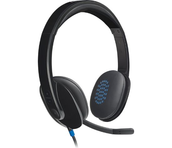 Slušalice LOGITECH Headset H540, USB, crne
