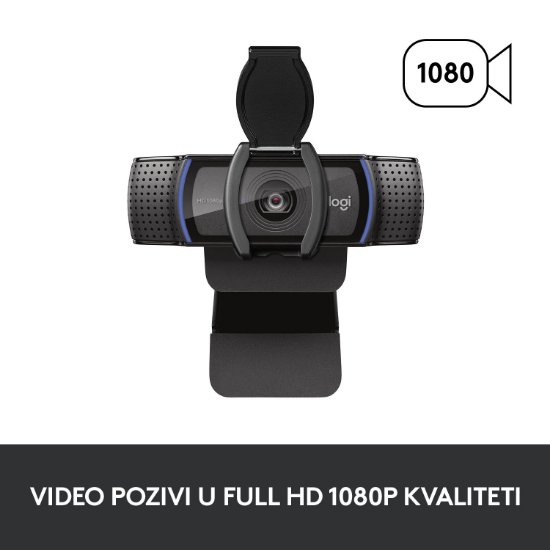Web kamera LOGITECH HD WebCam C920S Pro