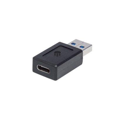 Adapter OCTIO, USB 3.2 (M) na USB-C (Ž), crni