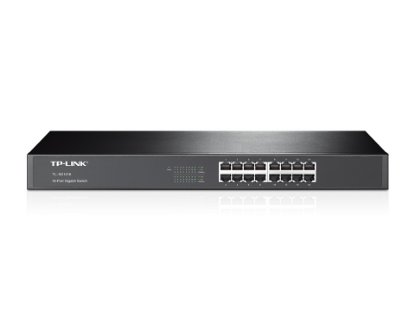 Switch TP-LINK TL-SG1016, 10/100/1000 Mbps, 16-port, metalno kućište, rack