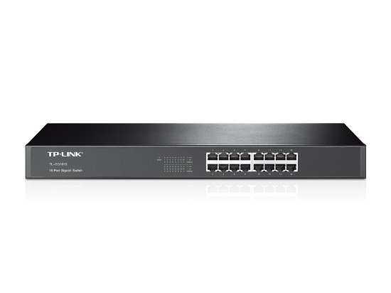 Switch TP-LINK TL-SG1016, 10/100/1000 Mbps, 16-port, metalno kućište, rack