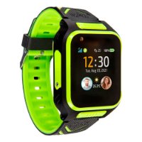 Dječji pametni sat MYKI 4, 4G video pozivi, praćenje lokacije, vodootporan, crno-zeleni