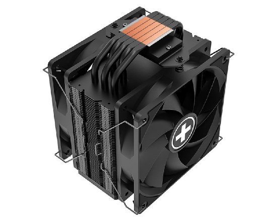 Cooler XILENCE M705D, 2x120mm PWM, za Intel i AMD, crni