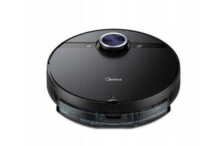 Robotski usisavač MIDEA S8+, sa stanicom za samopražnjenje, crni