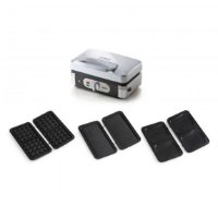 Toster DOMO DO9136C, 3u1, višenamjenski pekač, inox