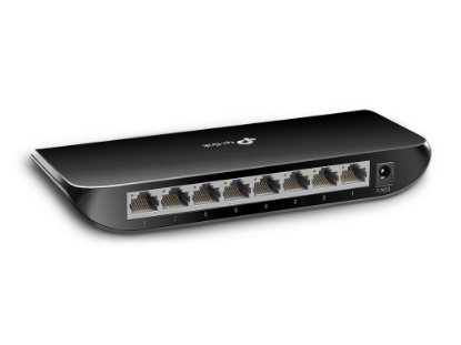 Switch TP-LINK TL-SG1008D, 10/100/1000 Mbps, 8-port