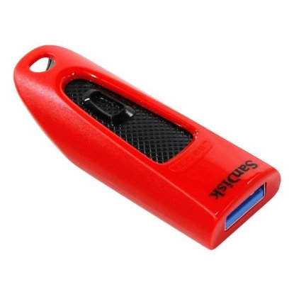 Memorija USB 3.0 FLASH DRIVE, 64GB, SANDISK Ultra, SDCZ48-064G-U46R, crveni
