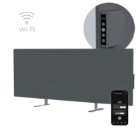 Grijalica AENO AGH0005S, infracrvena, konvektorska, 700 W, do 30 m2, WiFi kontrola, siva
