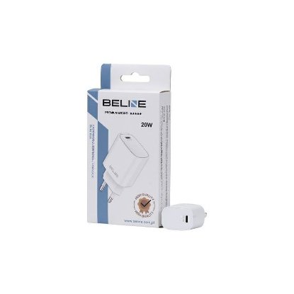 Kućni punjač BELINE BLNCW20, 20W, PD3.0, USB-C, bijeli