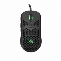 Miš WHITE SHARK Galahad GM-5007, 6400dpi, RGB, optički, žičani, crni