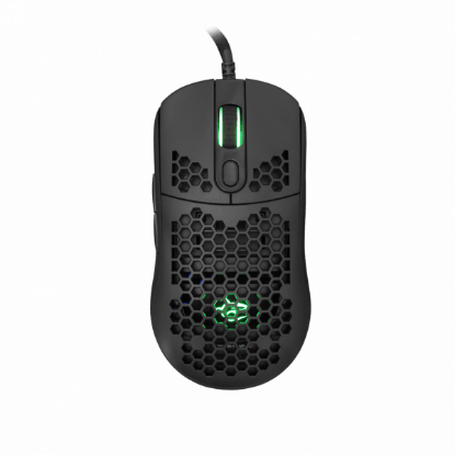 Miš WHITE SHARK Galahad GM-5007, 6400dpi, RGB, optički, žičani, crni