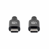 Kabel MANHATTAN, USB 3.2 Gen2, USB-C (M) na USB-C (M), PD 60W, 1.4 DP Alt Mode, 3.0m
