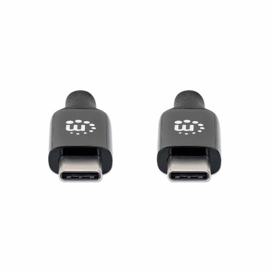 Kabel MANHATTAN, USB 3.2 Gen2, USB-C (M) na USB-C (M), PD 60W, 1.4 DP Alt Mode, 3.0m