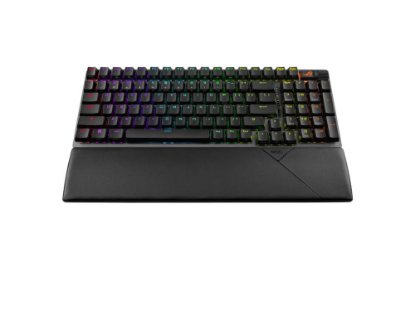 Tipkovnica ASUS ROG Strix Scope II 96 Wireless, RGB, mehanička, US Layout, bežična, USB, BT, crna