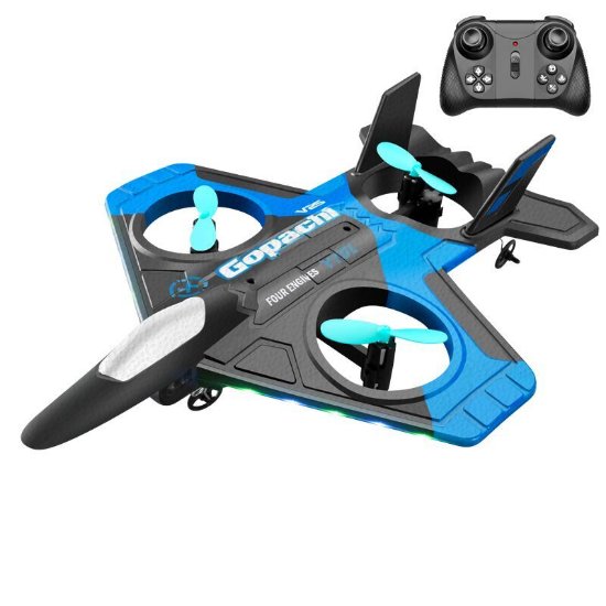 Avion na daljinsko upravljanje JACKO TOYS Gopachi, crveno-plavi