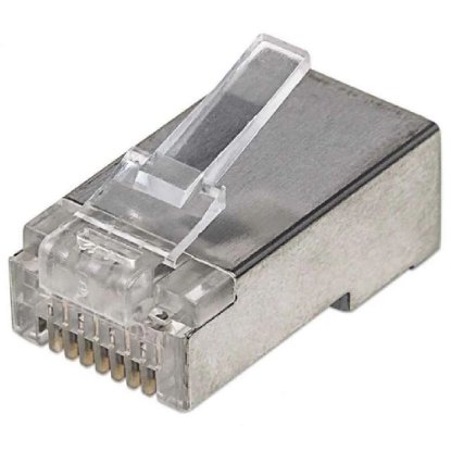 STP konektor INTELLINET CAT5e, RJ45, modularni, dvostruki zupčasti terminal - 100 komada