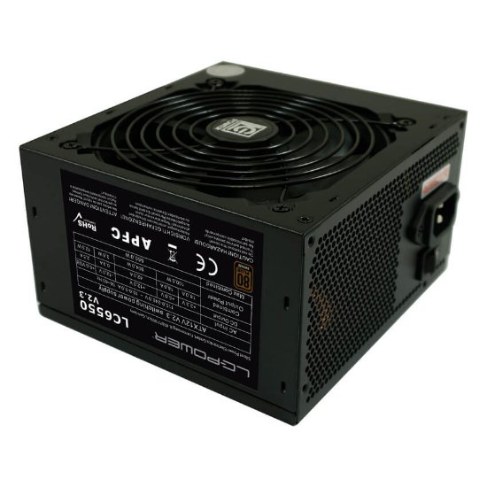 Napajanje 550W, LC POWER Silent Series LC6550, ATX v2.3, 120mm vent, 80+ Bronze