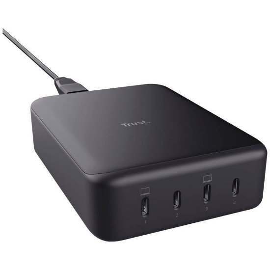 Punjač za laptop TRUST Maxo 4-Port, 240W, crni