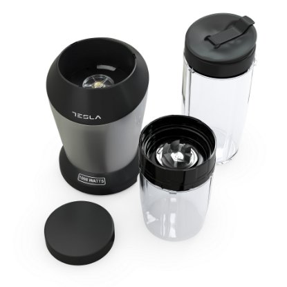 Blender TESLA NB301BX, Nutri blender, 1000 W, 1,0 l, 0,7 l, sivo-crni