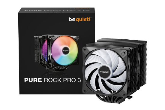 Cooler BE QUIET Pure Rock Pro 3 LX, RGB, za Intel i AMD