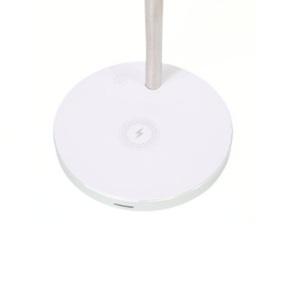 Kućni punjač OCTIO Volta Omnis, 4u1, 15W, za smartphone, AirPods, Apple Watch, svjetiljka, bežični, bijeli