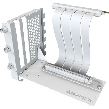 Nosač za grafičku karticu MONTECH Vertical GPU Mounting Kit, bijeli