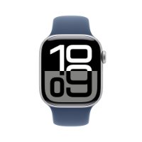 Pametni sat APPLE Watch S10 GPS, 42mm Silver Alu Case with Denim Sport Band - M/L