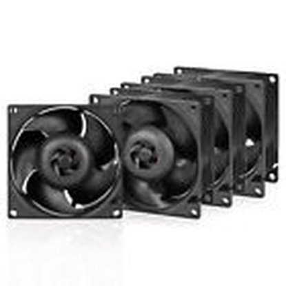 Ventilator za server ARCTIC S8038-7K, PWM, 80mm, 7000 okr/min, 4 pack, crni