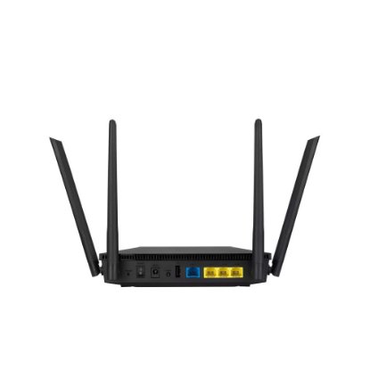 Router ASUS RT-AX53U, AX1800, 802.11a/b/g/n/ac/ax, 3x 10/100/1000 LAN + WAN, 4 antene, bežični