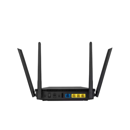 Router ASUS RT-AX53U, AX1800, 802.11a/b/g/n/ac/ax, 3x 10/100/1000 LAN + WAN, 4 antene, bežični