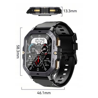 Pametni sat CUBOT C28, crni