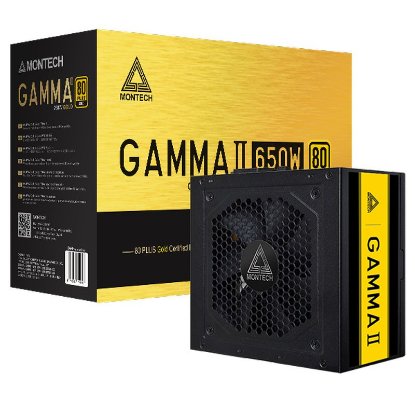 Napajanje 650W, MONTECH Gamma II 650, ATX, 120mm vent. 80+ Gold