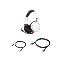 Slušalice HyperX Mini Kids Wireless, bežične, BT, 3.5mm, bijele