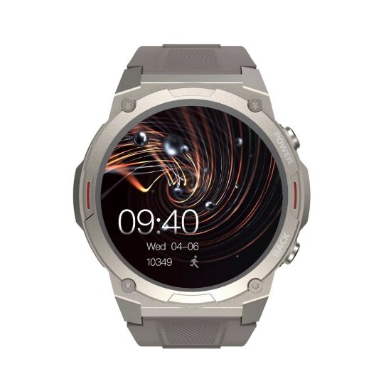 Pametni sat HIFUTURE MIX2, pametne obavijesti, sivi