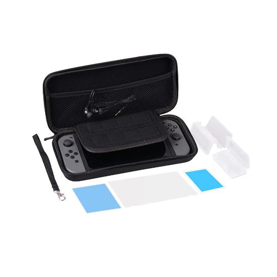 Torbica QWARE Switch Protective kit, zaštitno staklo, za Nintendo Switch