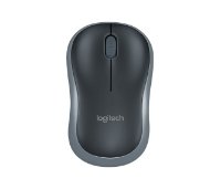 Miš LOGITECH M185, optički, bežični, 1000dpi, crno-sivi