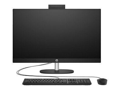 Računalo AiO HP 27-cr0045ny / 27" FHD IPS, Core i5 1335U, 16GB, 512GB SSD, Intel HD Graphics, WiFi, tipkovnica, miš, bez OS, crno