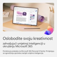 Office MICROSOFT 365 Personal, godišnja pretplata