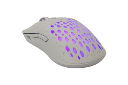 Miš BARACUDA BGM-022 Octopus, RGB, optički, 3600dpi, bijeli