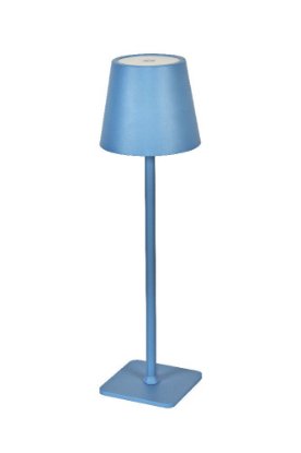 LED lampa Modern Nordic LED Touch, baterija, plava