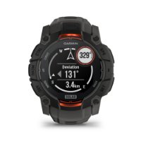 Pametni sat GARMIN Instinct 3 Solar 50mm, GPS, HR, pametne obavijesti, crni