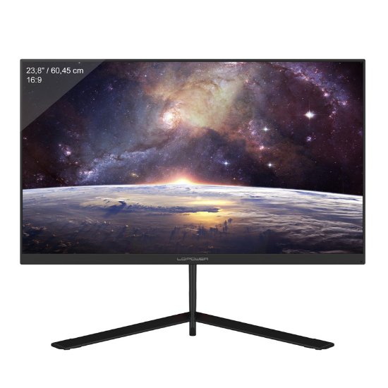 Monitor 24" LC POWER M24 FHD, IPS, 165Hz, 1ms, 250cd/m2, 1000:1, crni
