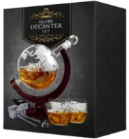 Set za whiskey MIKAMAX Globe Decanter Set