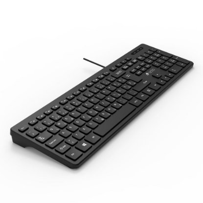 Tipkovnica OCTIO Pro K350U, USB, crna