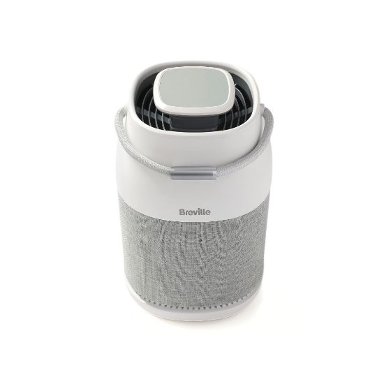 Pročiščivač zraka BREVILLE BAP007X, 360° Light Protect, 38 W, 205 m3/h, do 16 m2, bijelo-sivi