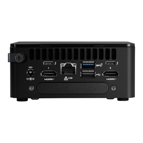 Računalo ASUS NUC 13 Pro Kit NUC13ANHi5 / Core i5 1340P, 2xSO DIMM DDR4, Intel Iris Xe Graphics, 4xUSB, M.2 22x80 NVMe, 22x42 SATA, 2.5" SATA, 2,5Gb LAN, 2xHDMI, 2xThunderbolt 4, EU kabel