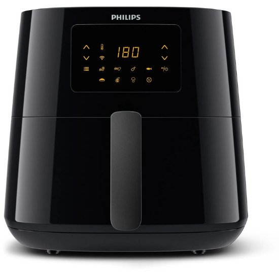 Friteza na vrući zrak PHILIPS HD9280/90, Airfryer XL Connected, 2000 W, 6,2 l, crna
