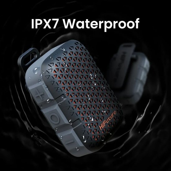 Zvučnik HIFUTURE Pocket S, bluetooth, vodootporan, 5W, crni