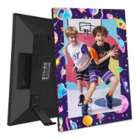 Digitalni okvir za fotografije YIO18A -10.1BL, 10.1" ekran, WiFi, plavi sa motivom svemira