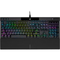 Tipkovnica CORSAIR K70 RGB PRO, optičko-mehanička, Corsair OPX, US Layout, USB, crna